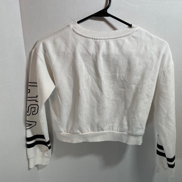 H&M The Simpsons Girls Sweatshirt Cartoon Lisa Simpson Sz 8-10 EUC - Picture 7 of 8